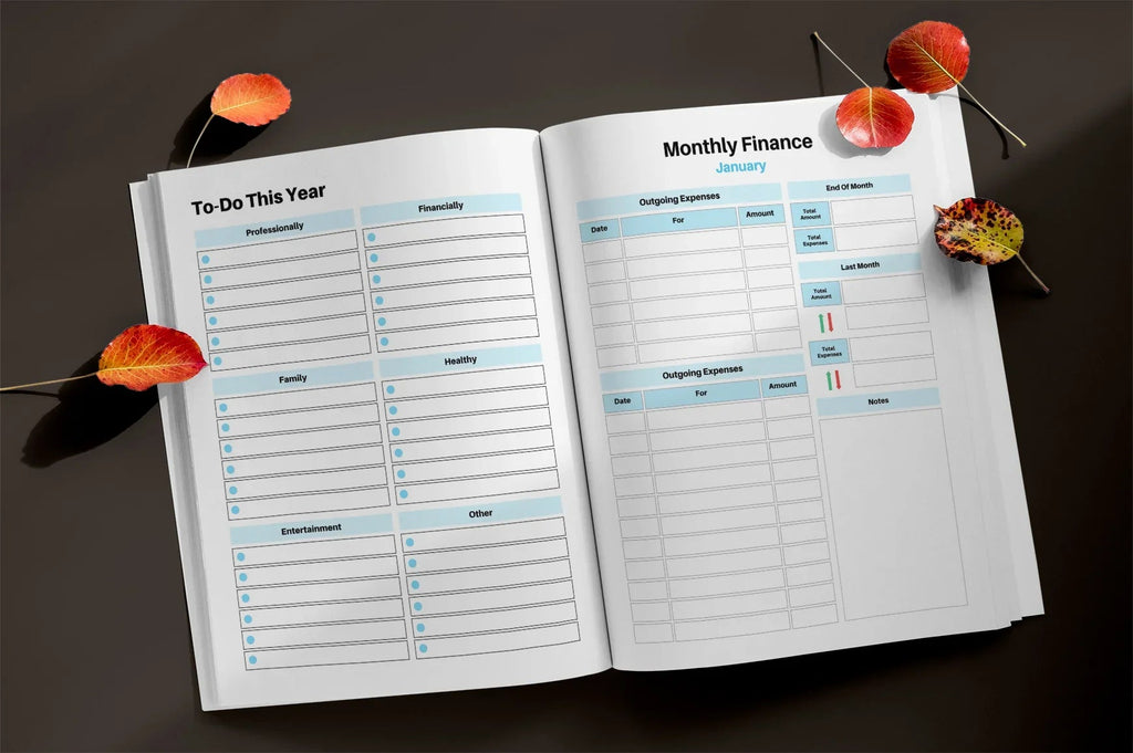 ADHD Planner for Adults Organizational Tool productivity and organization planner