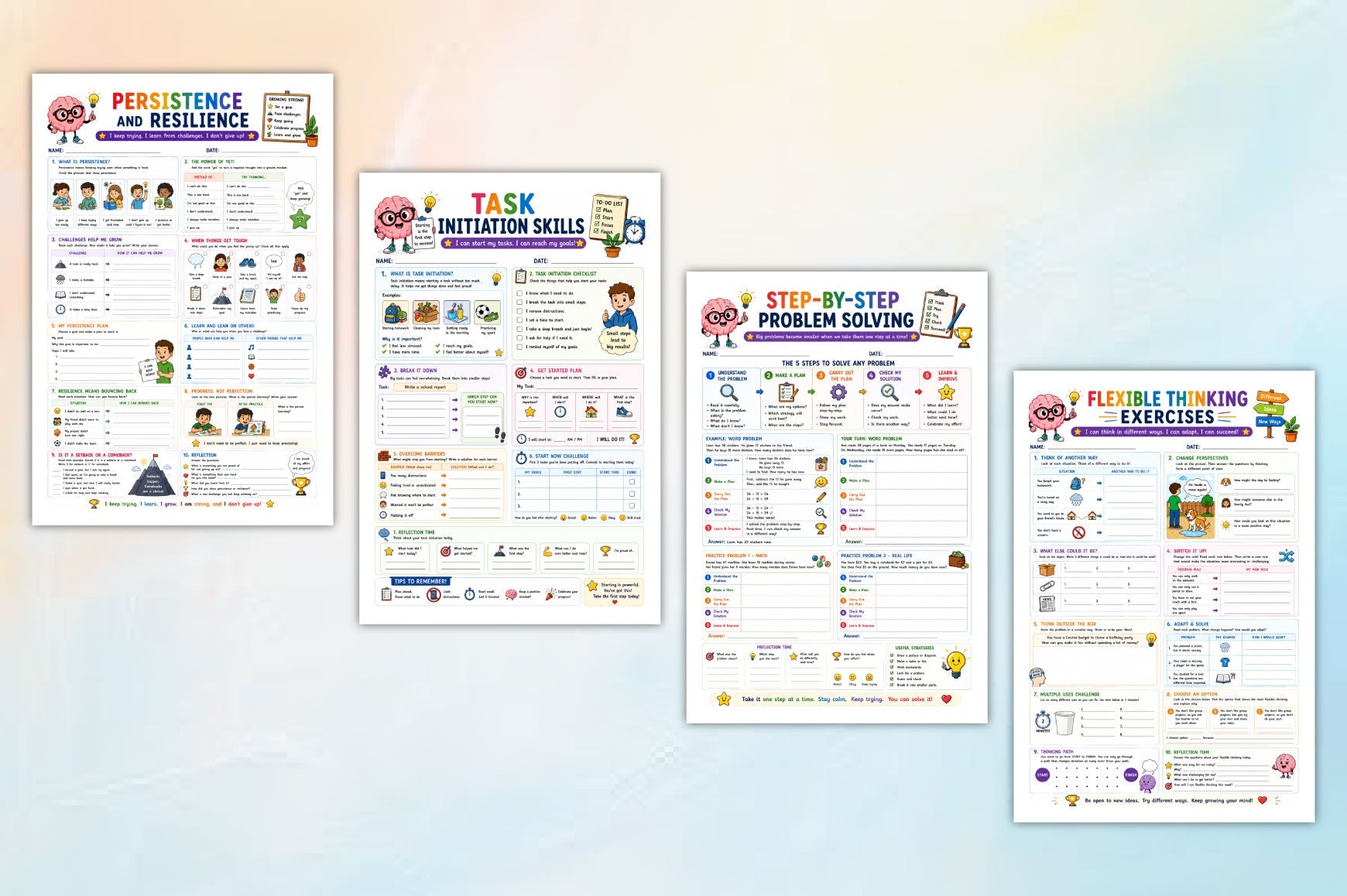 Executive Function Success Workbook