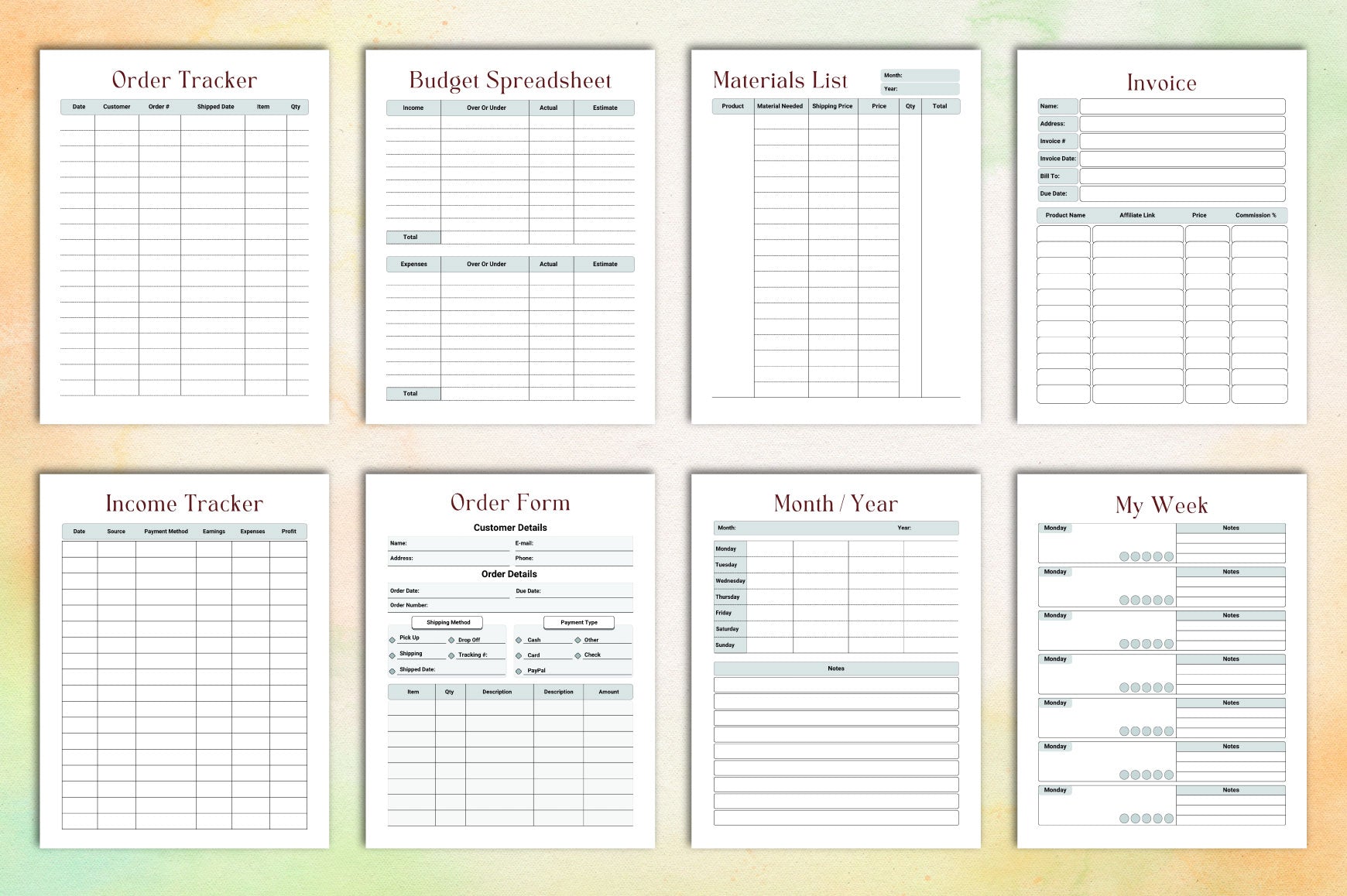 Girl Boss Planner