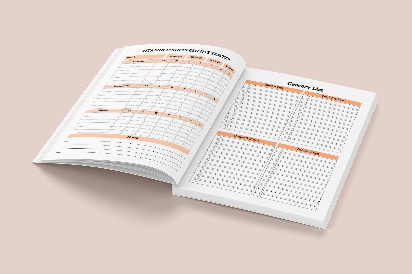 Personal Fitness Workout Planner