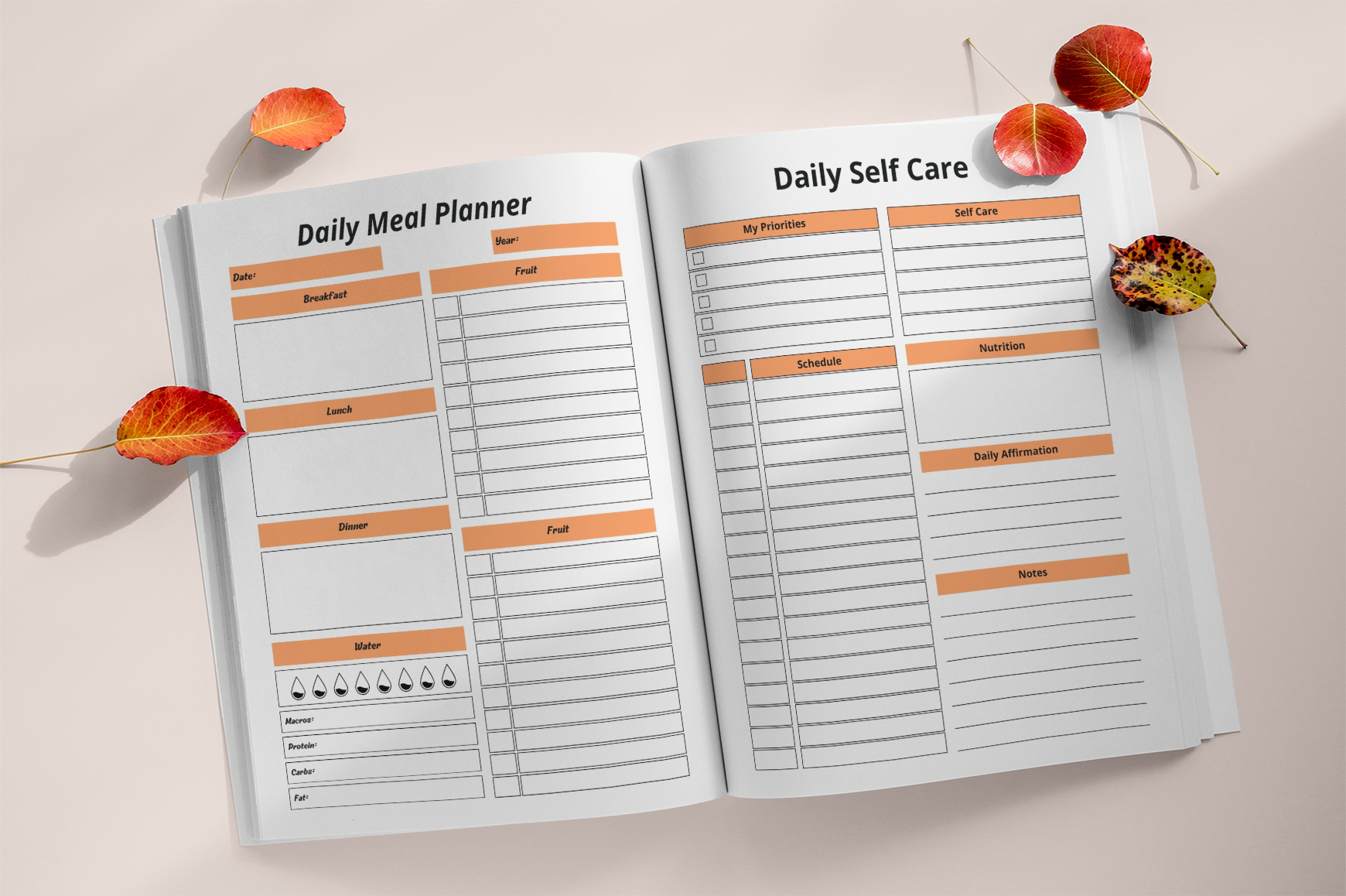 Empowered Women Self-Care Gratitude Journal