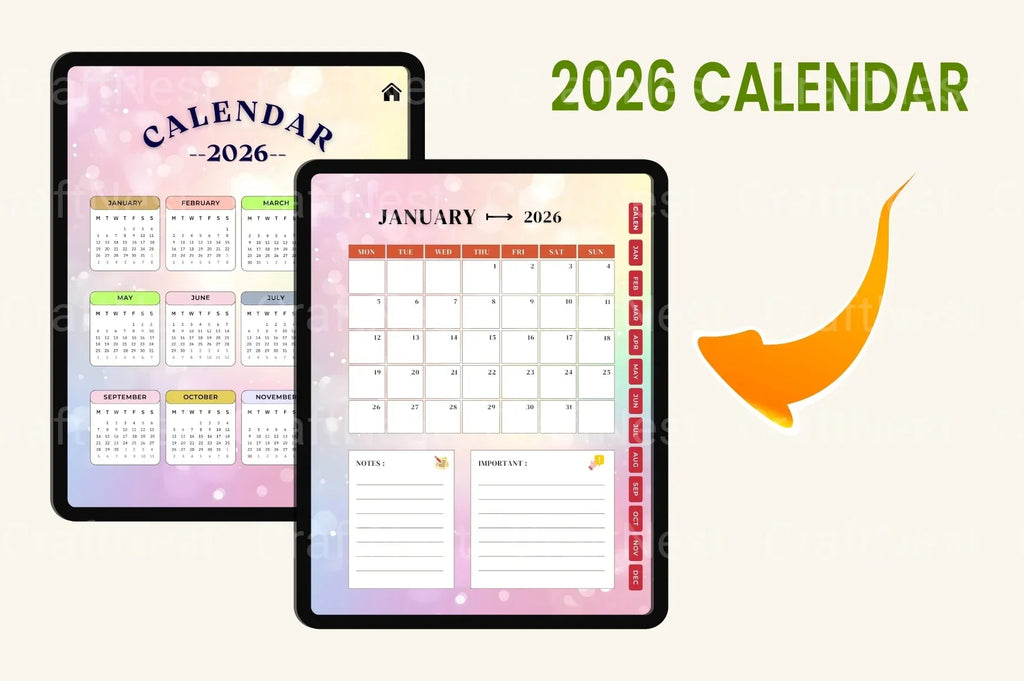 ADHD Printable Planner pages for organizing ideas goals and priorities
