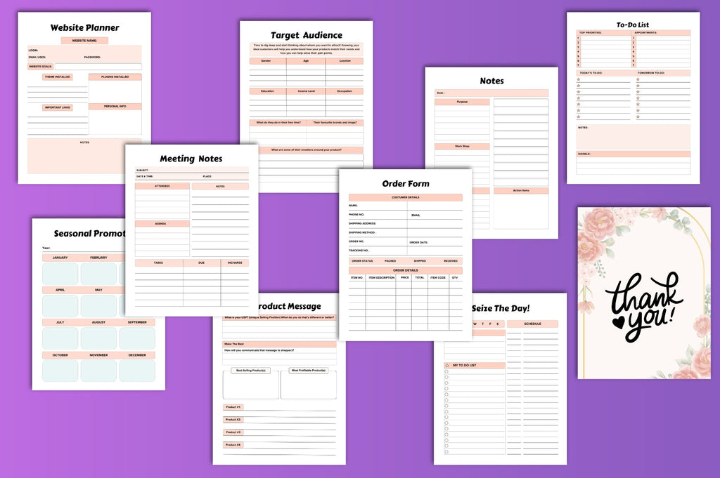 Craft Business Planner Guide