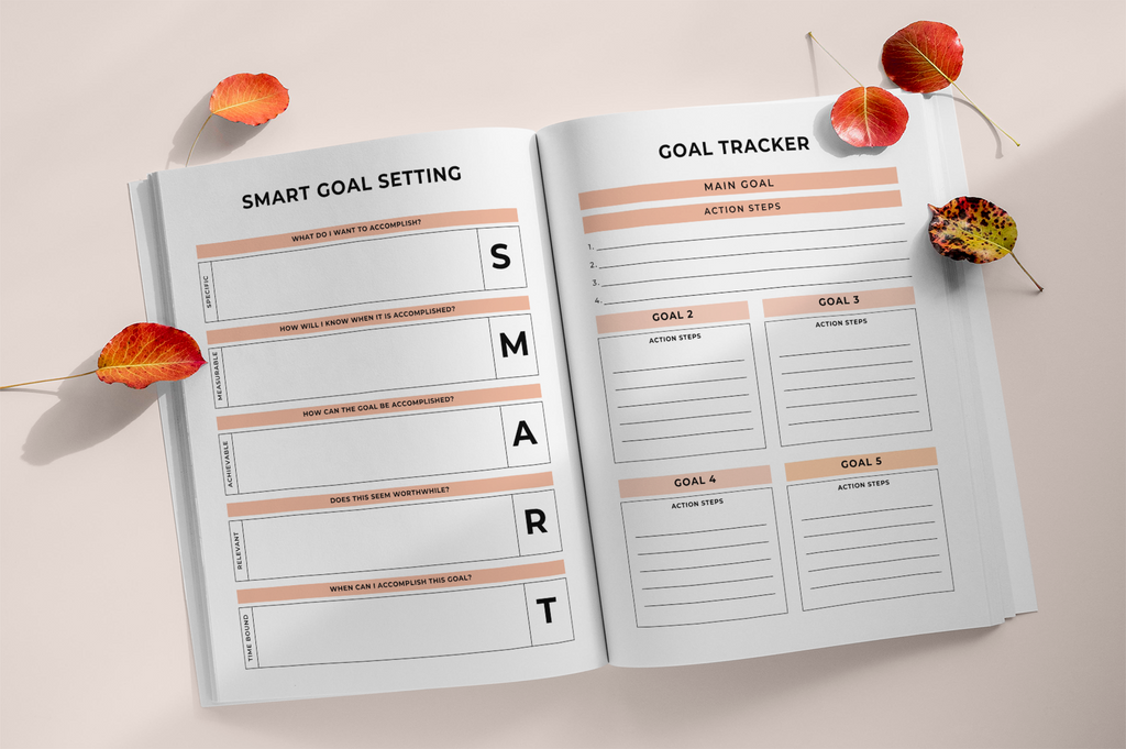 Goal Setting Productivity Motivation Journal