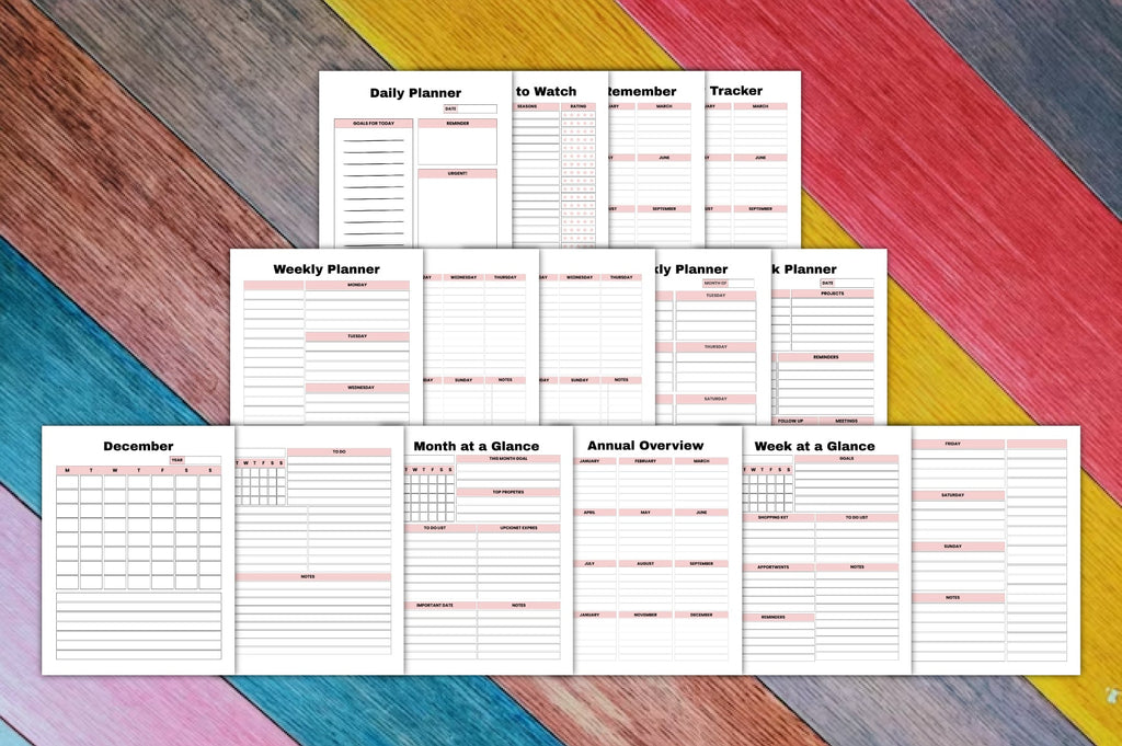 Life Planner Template