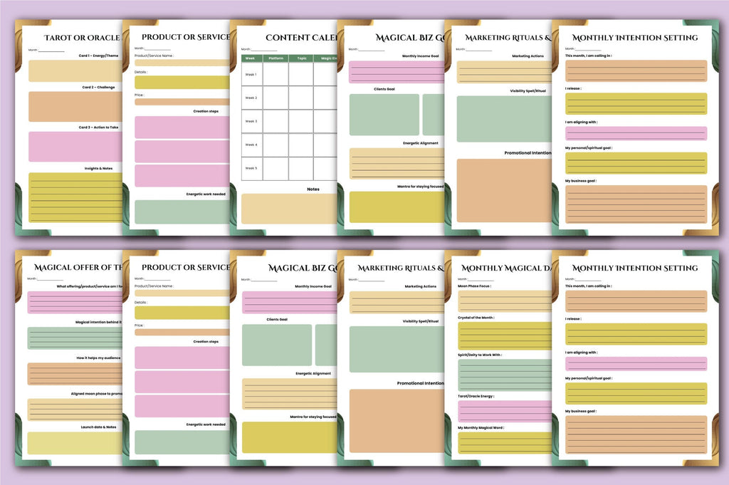 Witchcraft Business Mega Planner