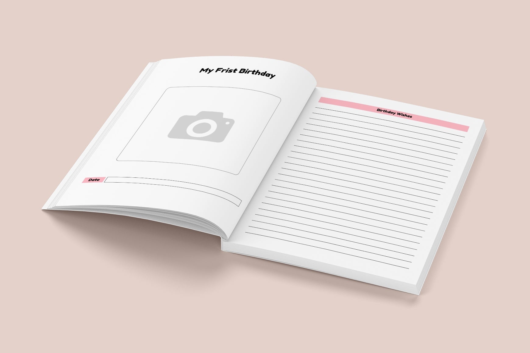 Sweet Baby Moments Memory Planner
