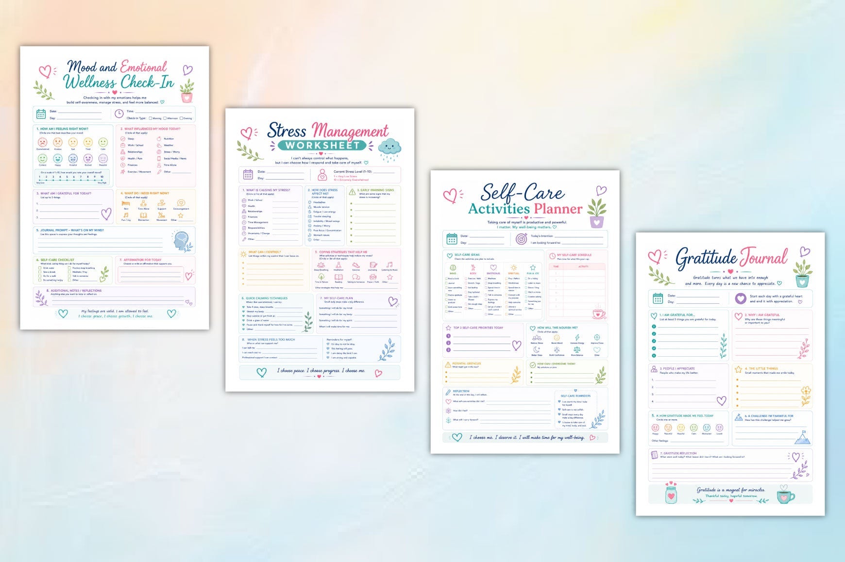 After Surgery Self Care Workbook