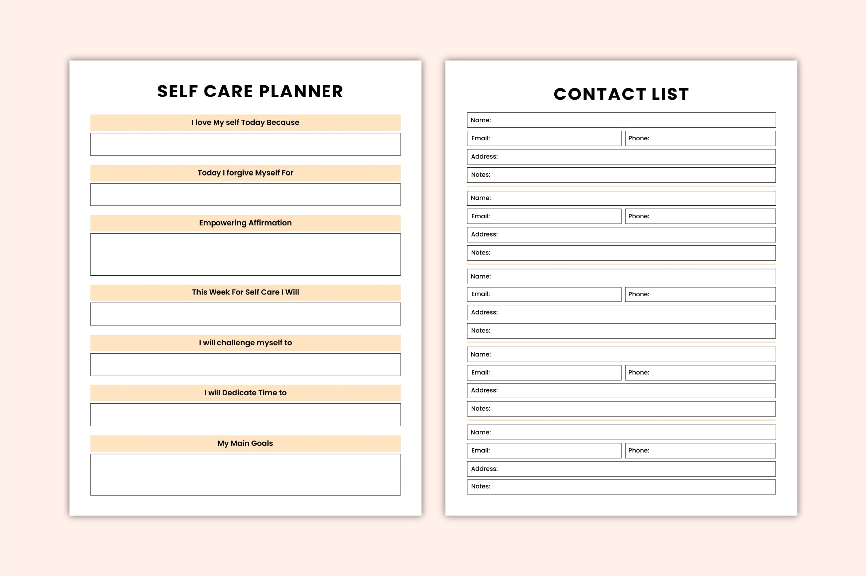 Mindset Well-Being Journal