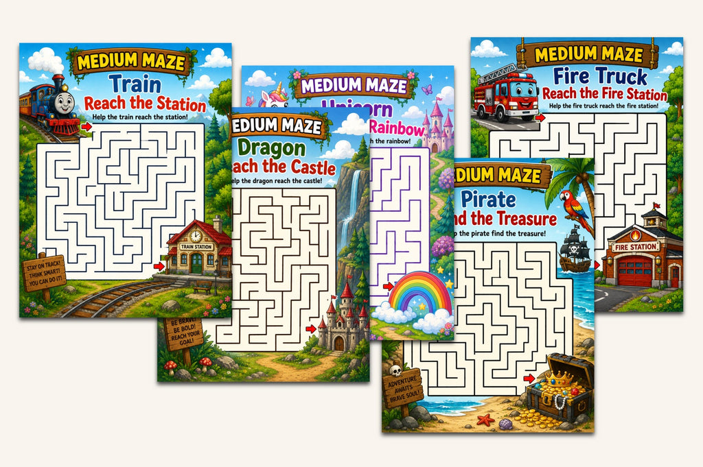 Super Fun Mazes For Kids