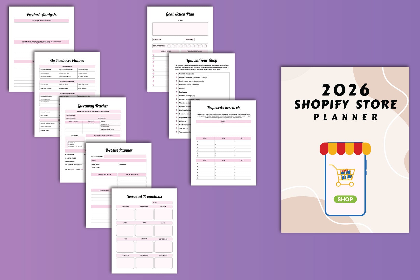 Shopify Store Planner