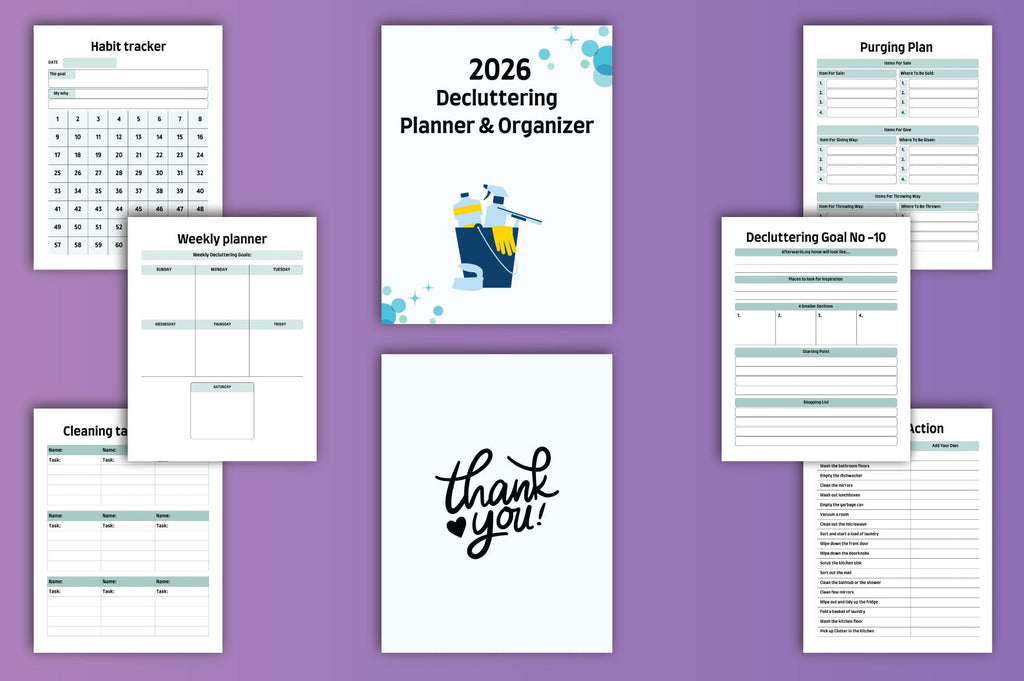 Decluttering Planner Guide