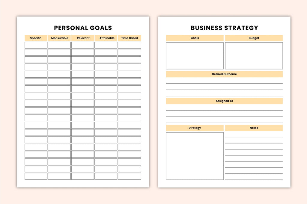 Side Hustle Success Guide Planner