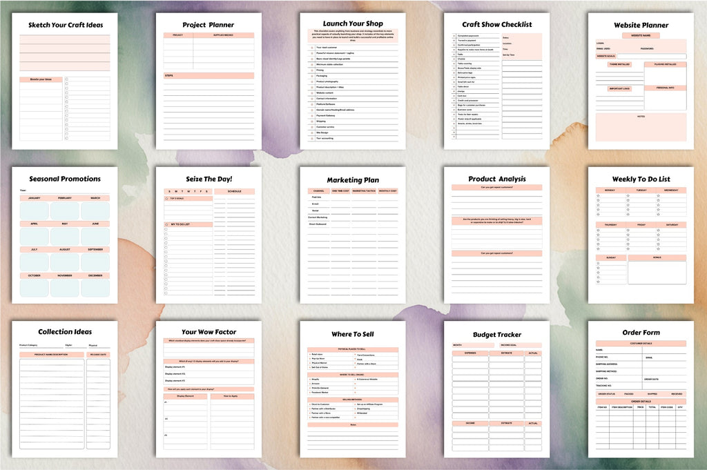 Craft Business Planner
