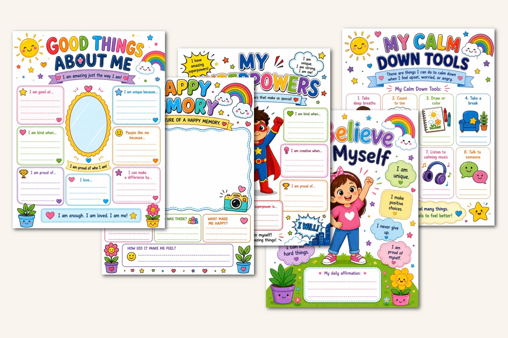 My Positive Thoughts Journal