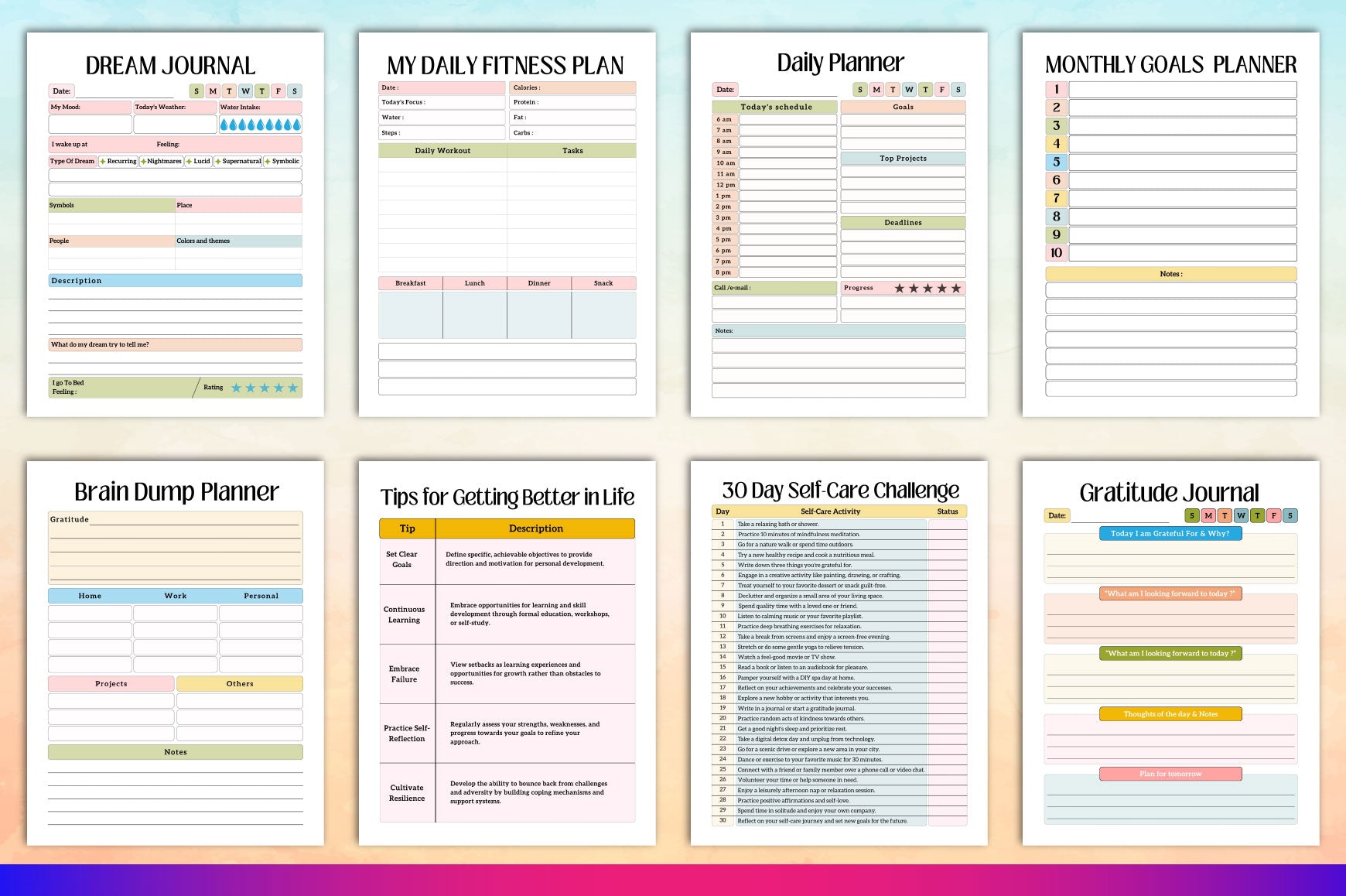 Mental Health CBT Workbook
