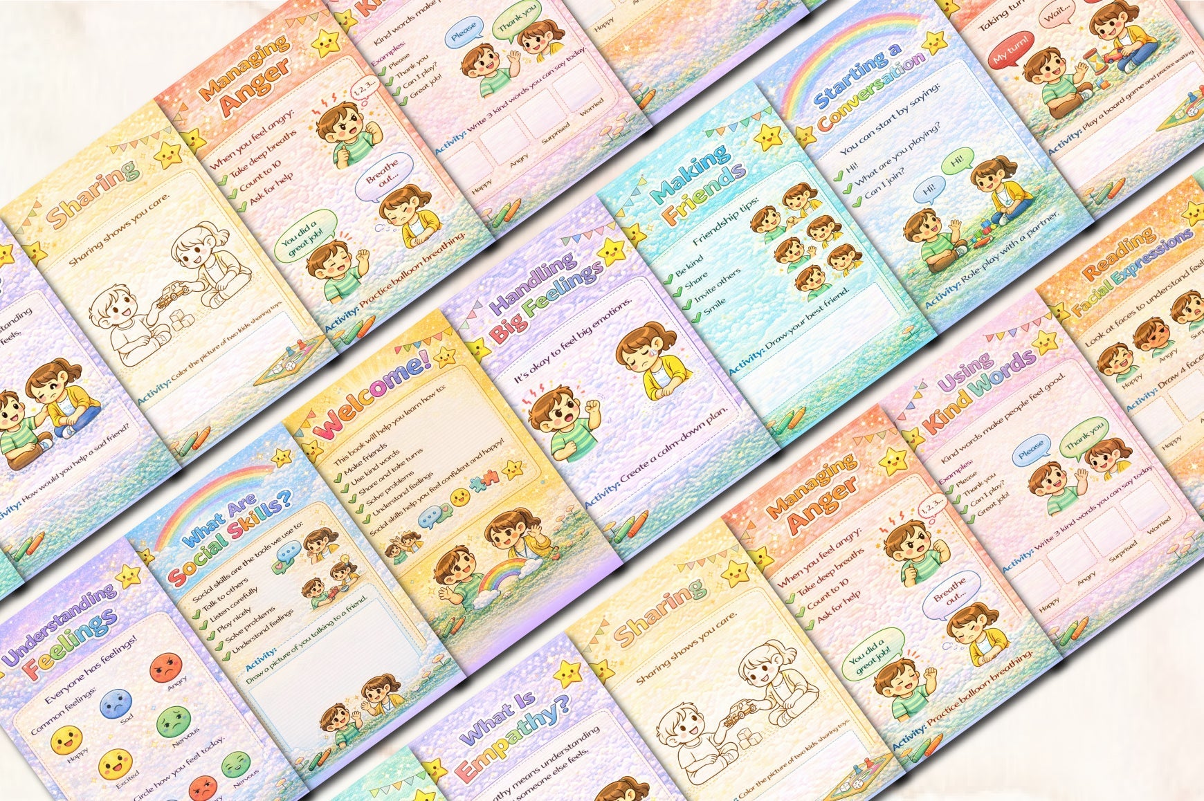 Social Skills Builder for Kids Planner