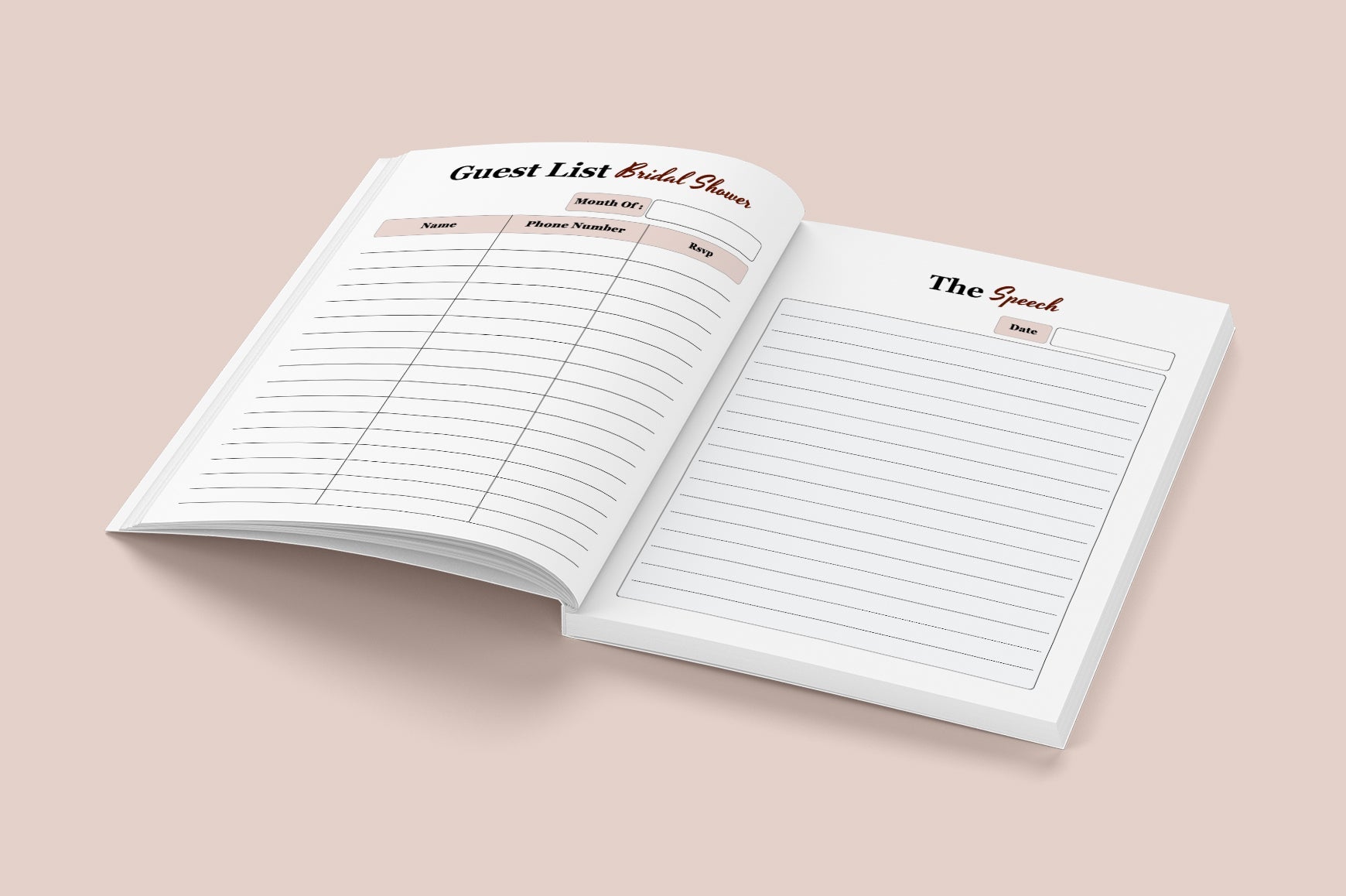 Bride Tribe Celebration Planner