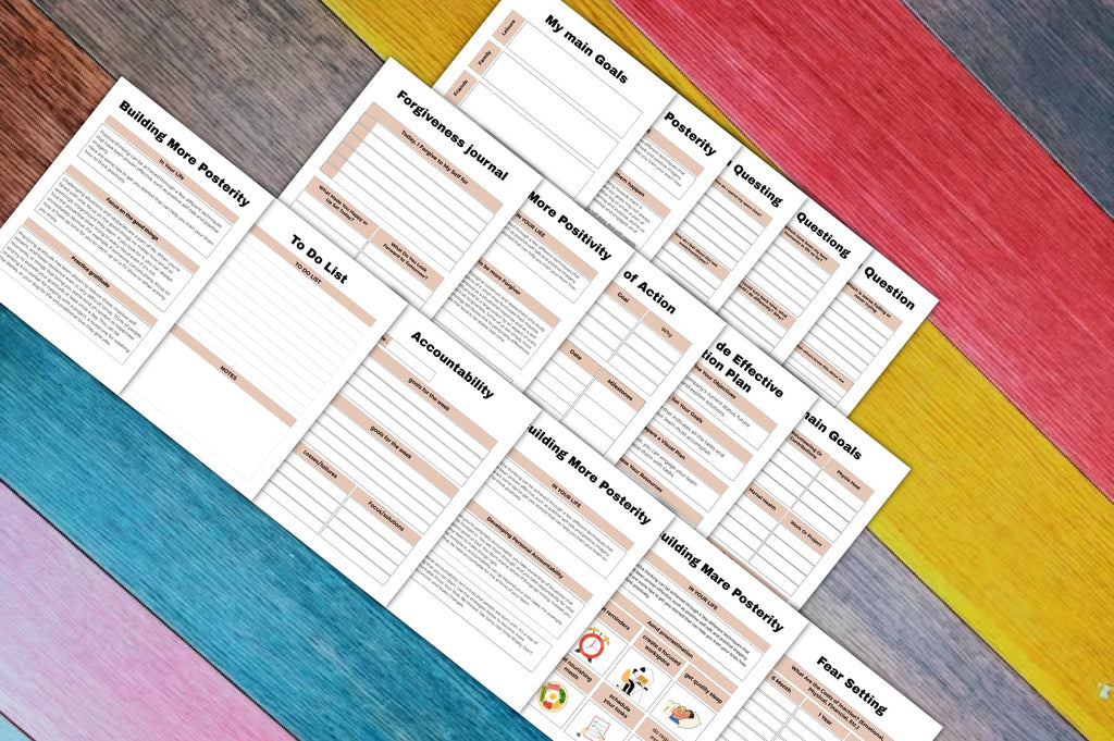 Positivity Planner for Daily Inspiration