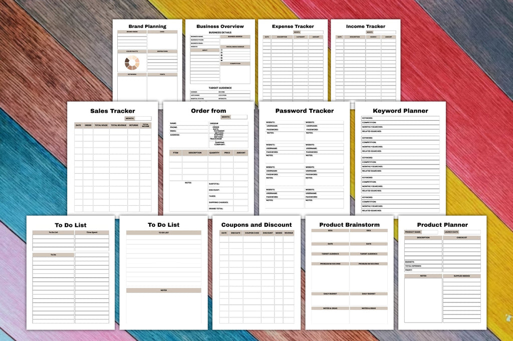 Business Planner Template