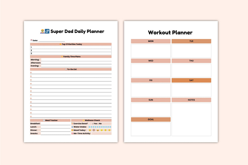 Best Dad Ever Planner