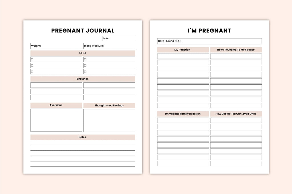 Motherhood Journey Journal