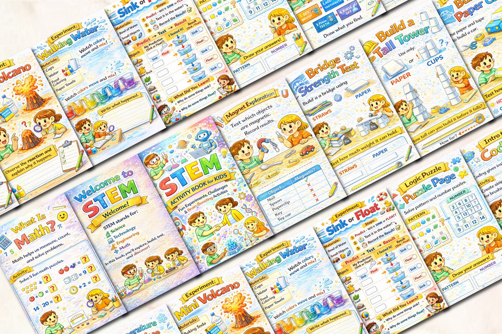 STEM Activity Planner for Kids
