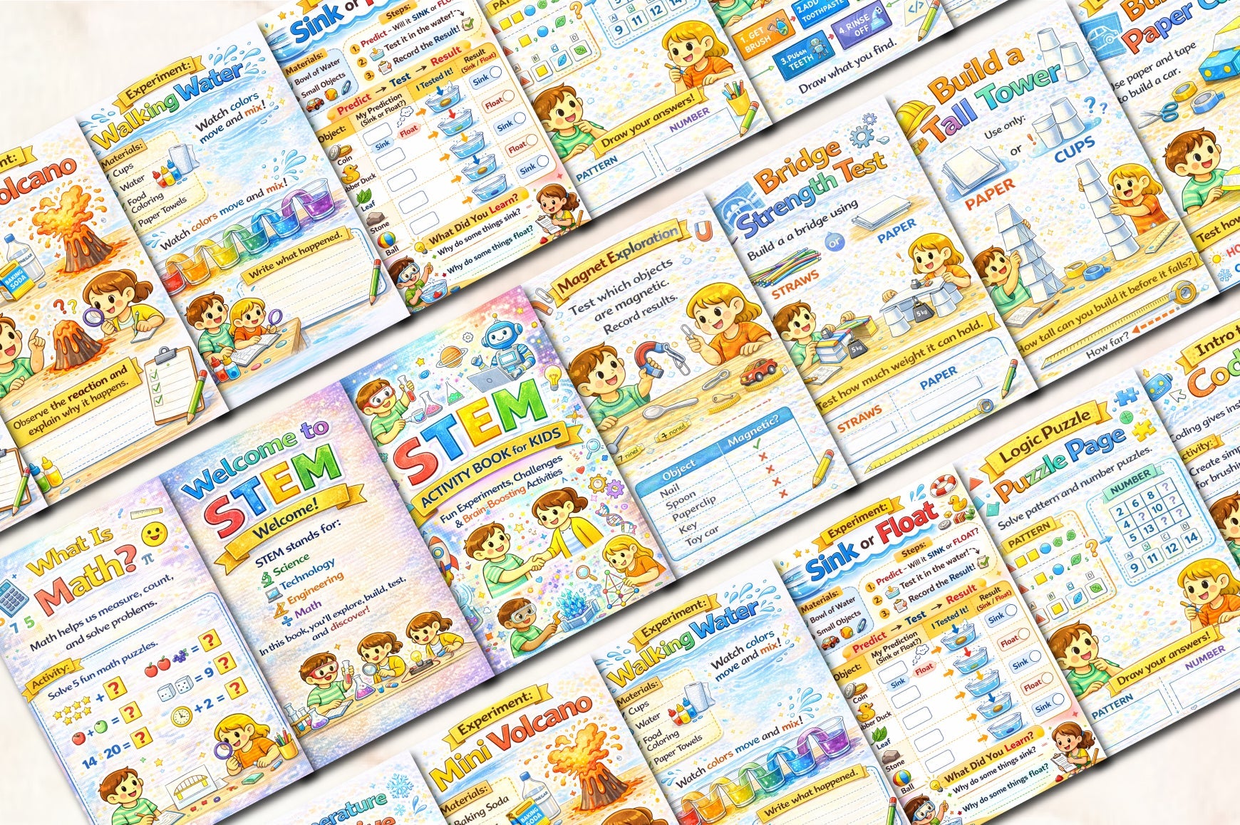 STEM Activity Planner for Kids