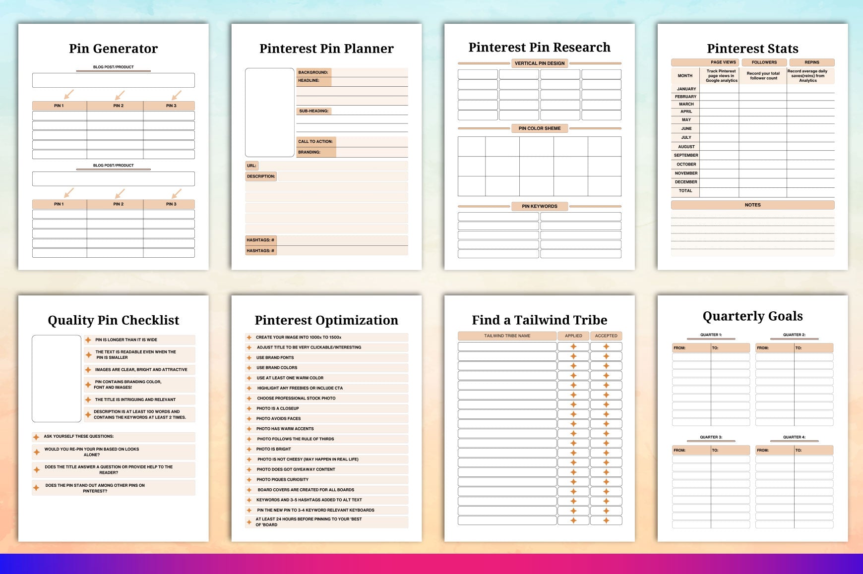 Pinterest Planner