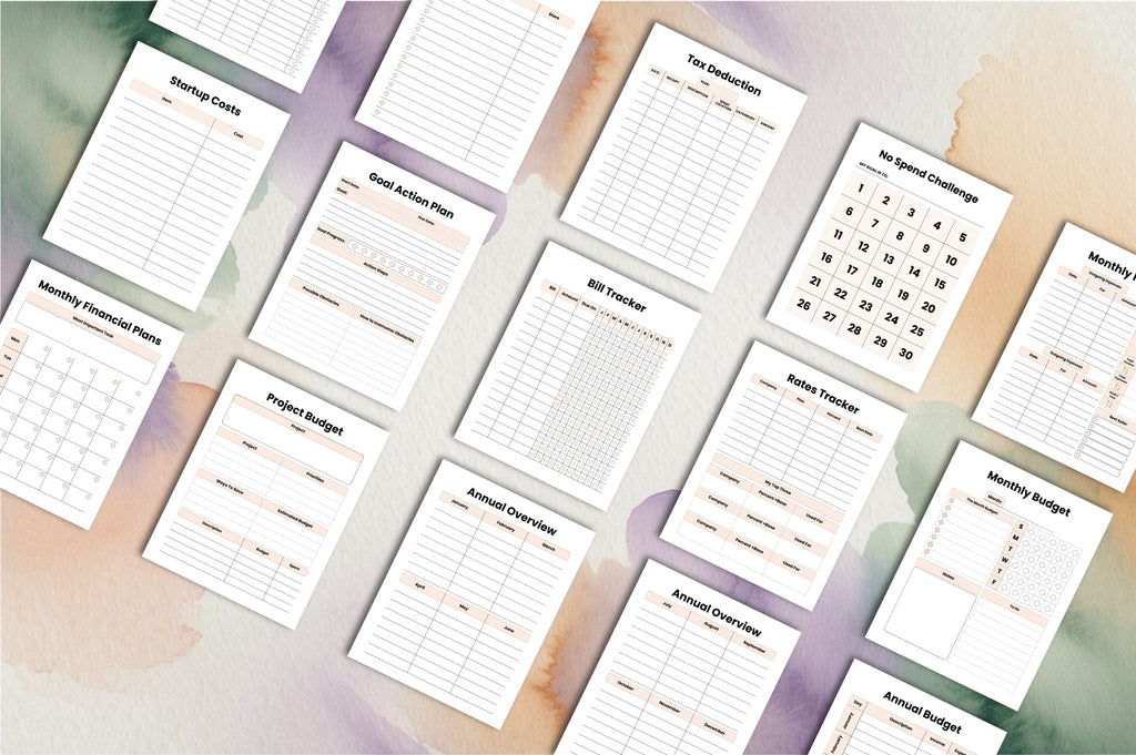 Financial Project Planner Template