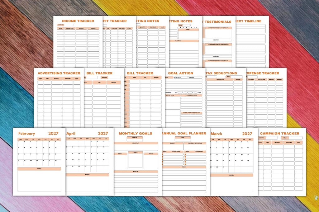 Solopreneur Freelancer Planner
