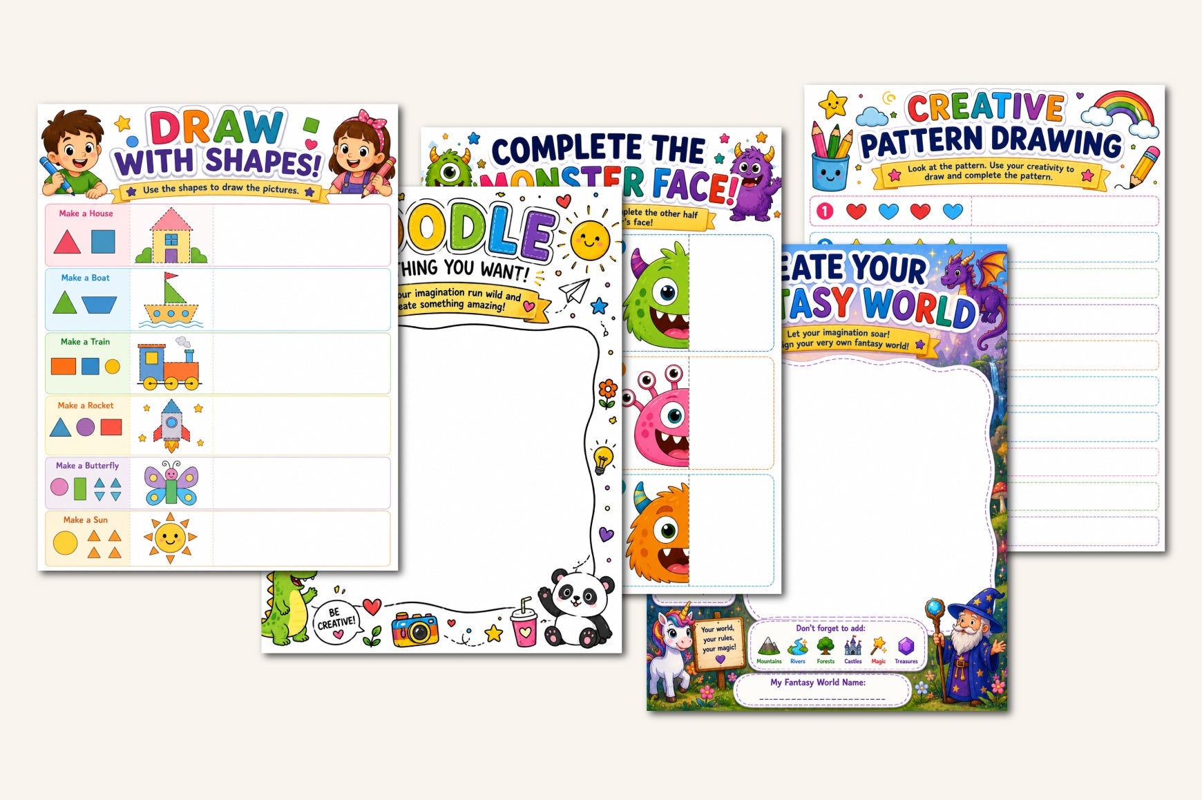 My Imagination Workbook