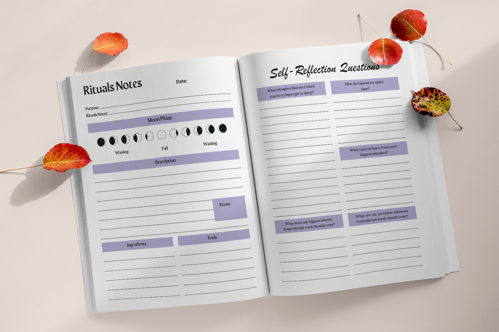 Moon Phase Rituals Manifestation Journal