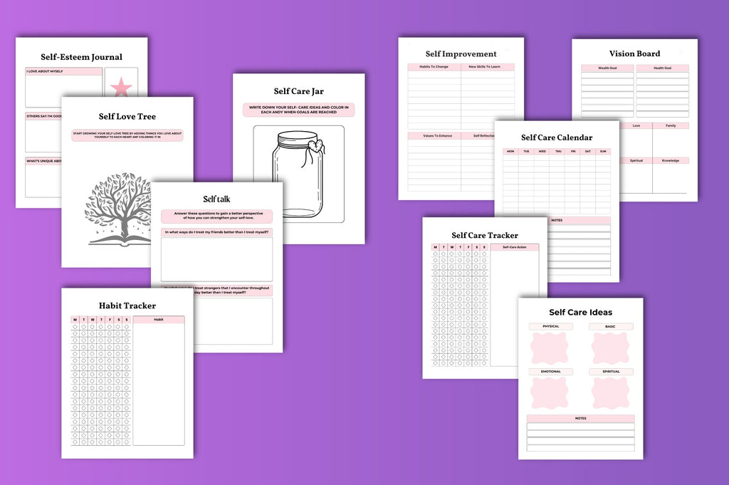 Self Love Work Planner