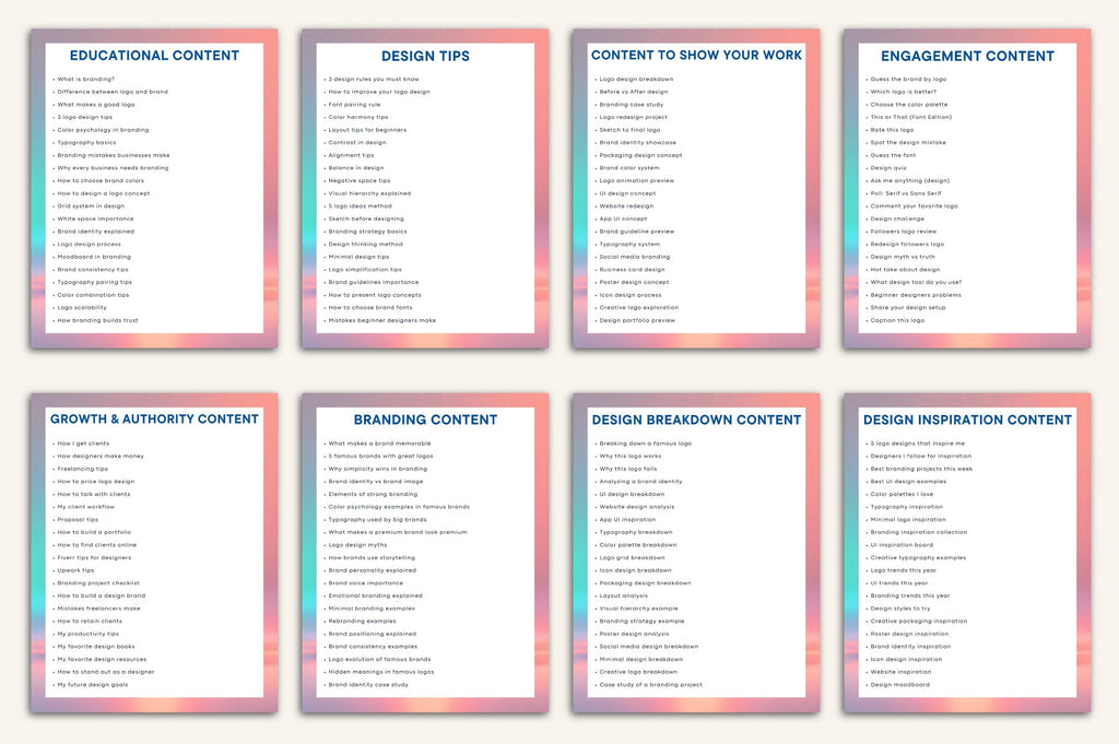 Daily Content Idea Prompts