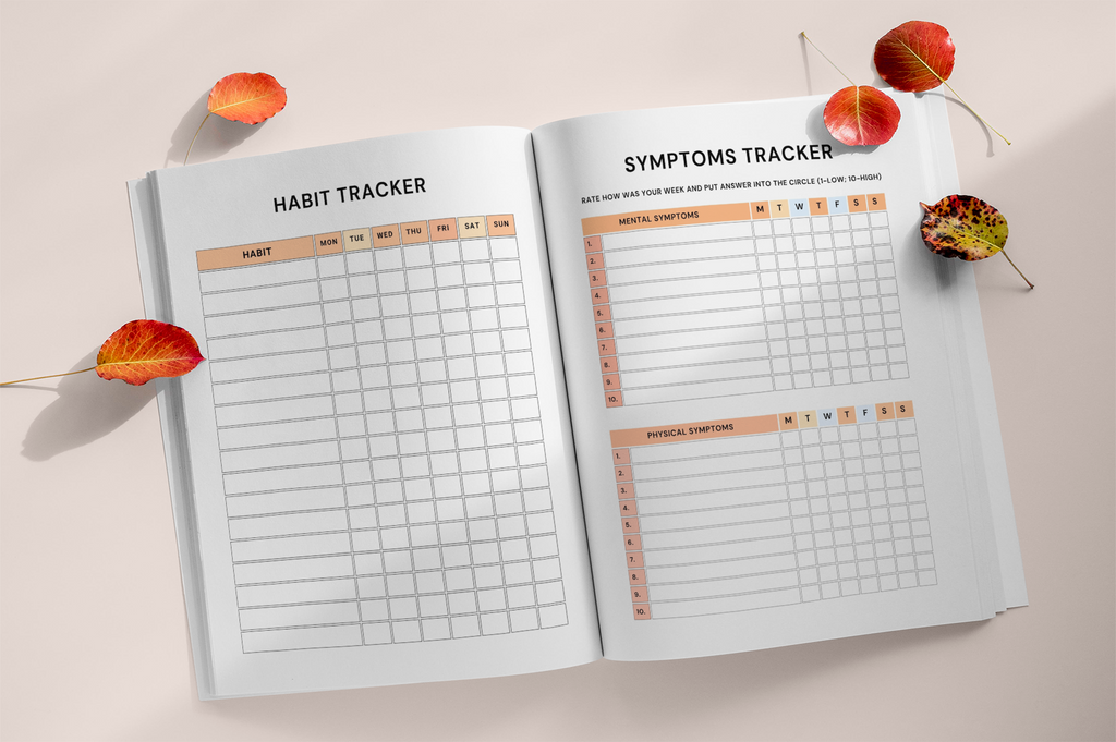 Mindfulness Mental Health Healing Journal