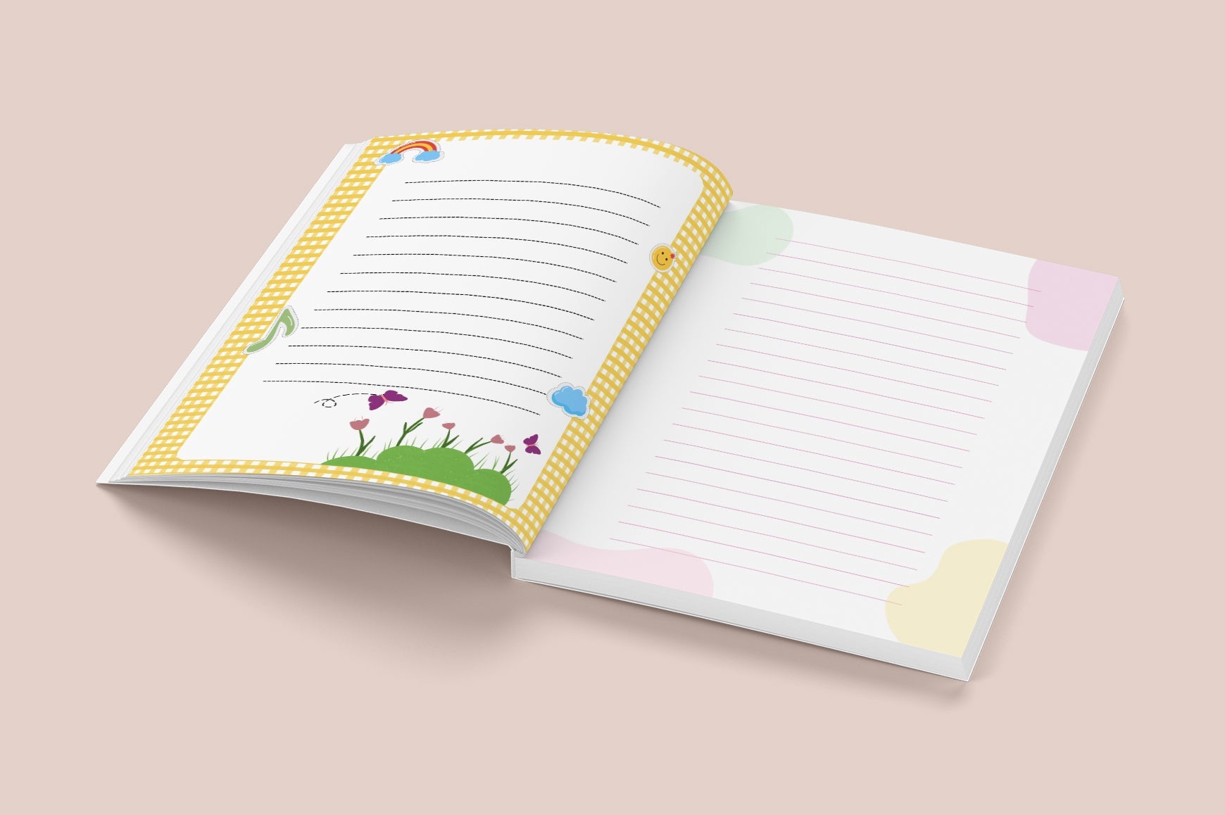 Kids Lined Notebook Planner