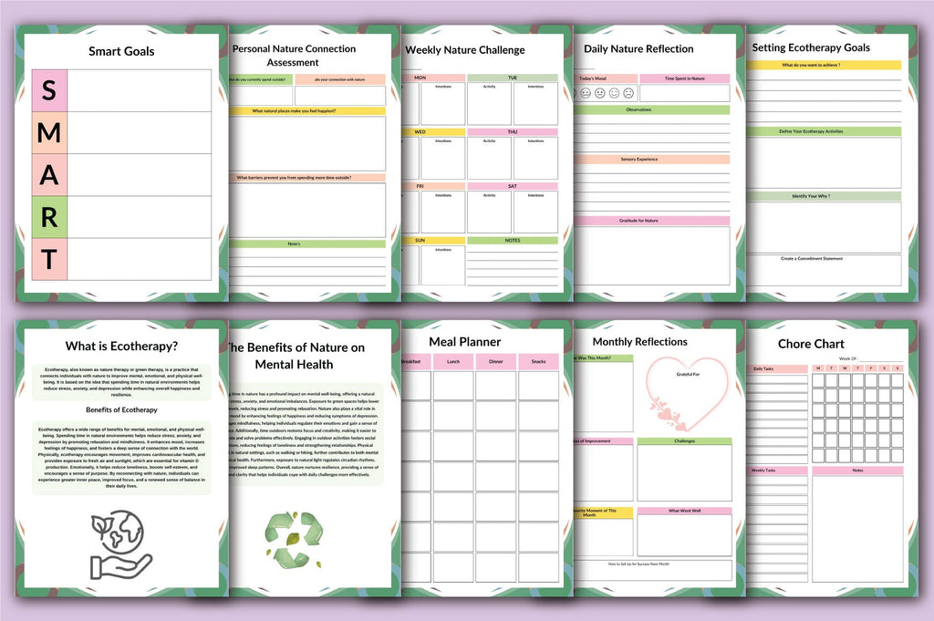 Ecotherapy Journal: Enhance Well-being with Nature Therapy