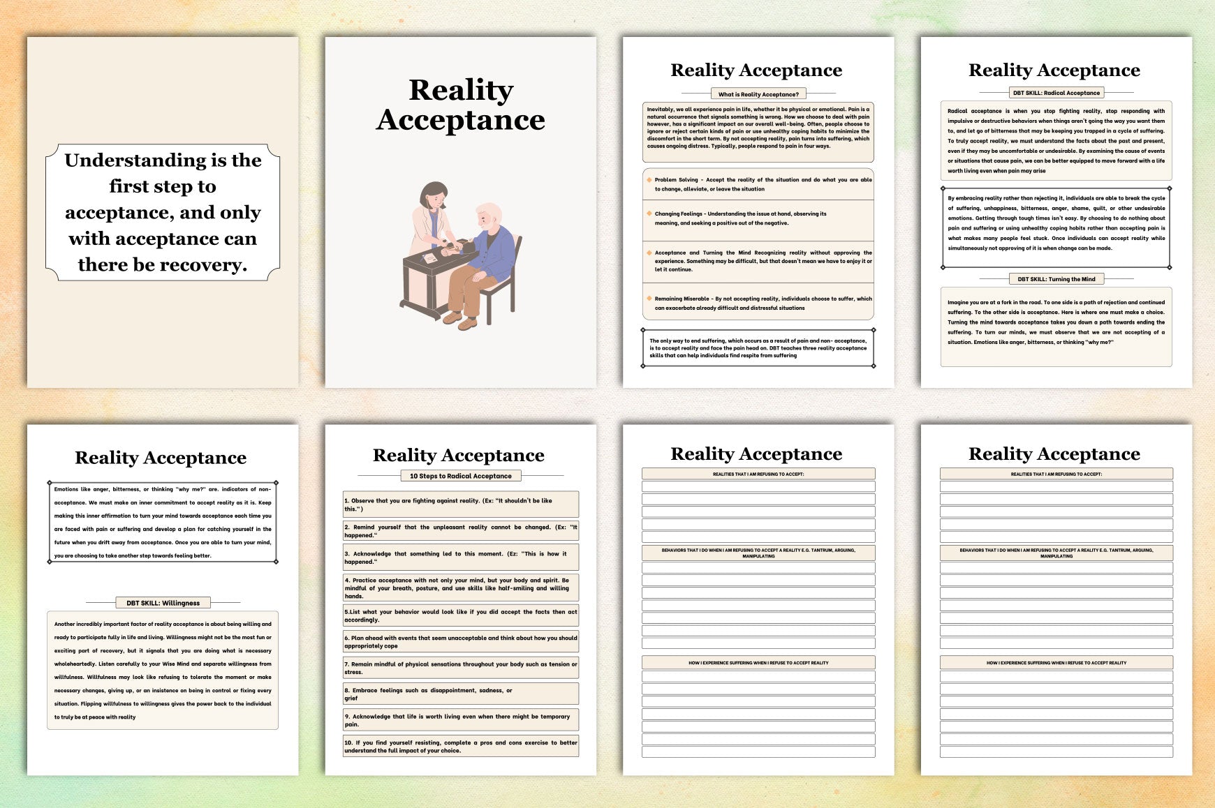 Acceptance Guided Journal for Personal Growth