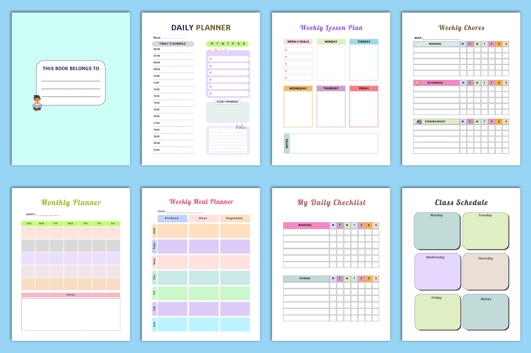 Kids Activities Planner