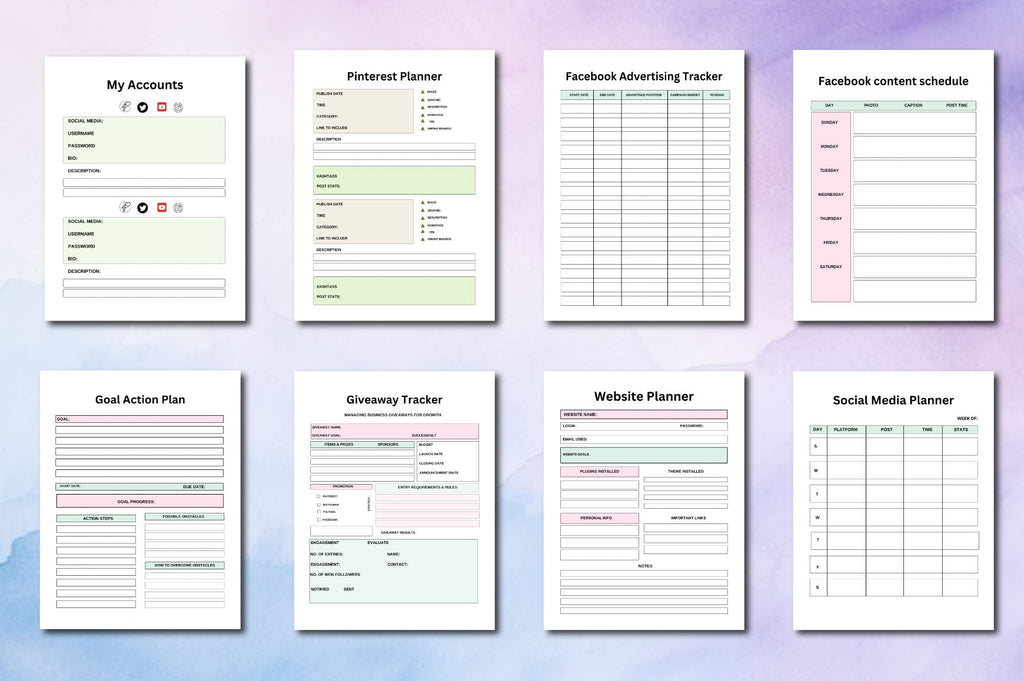 Marketing Planner 00772