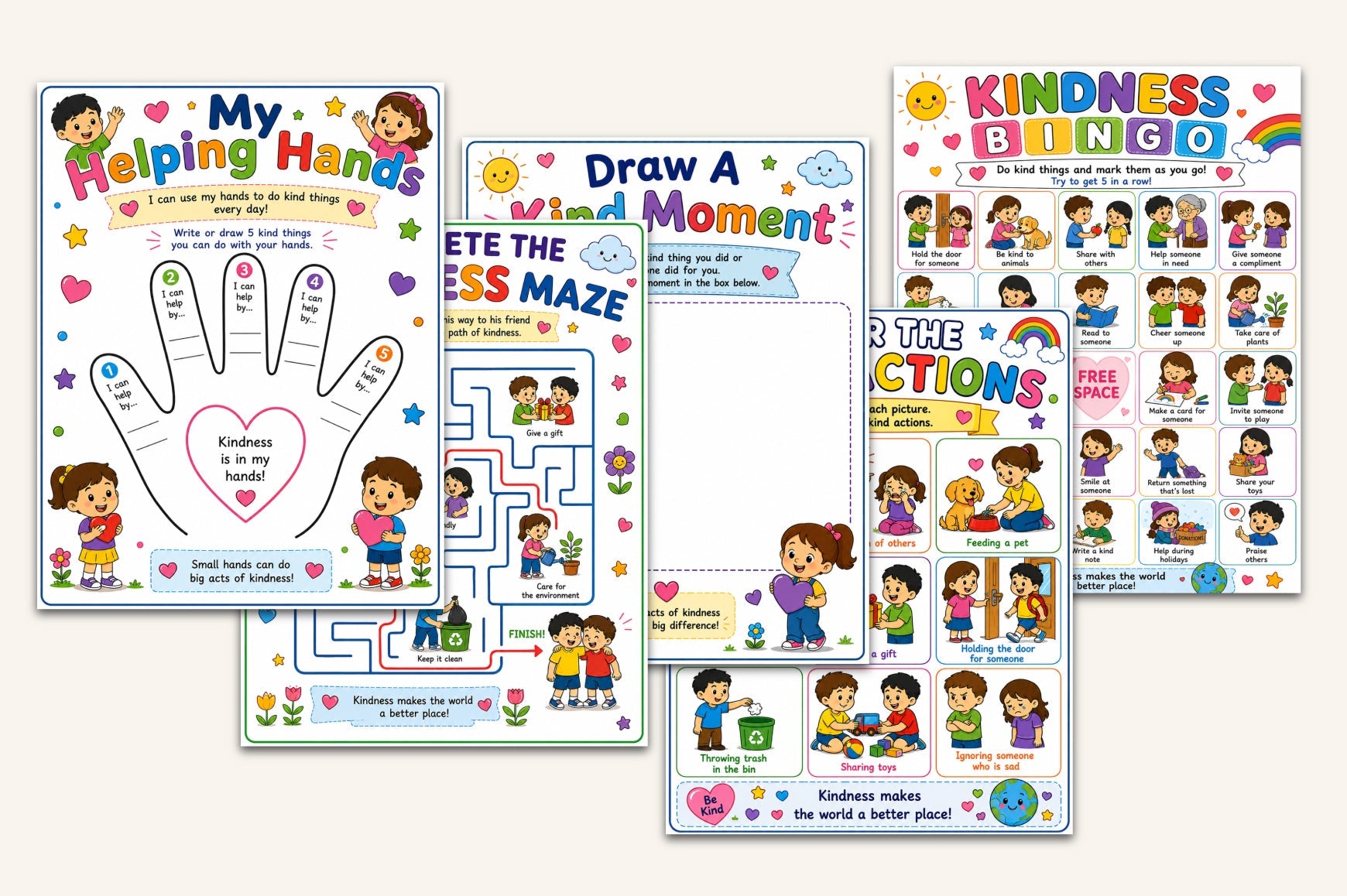 Kindness For Kids Workbook