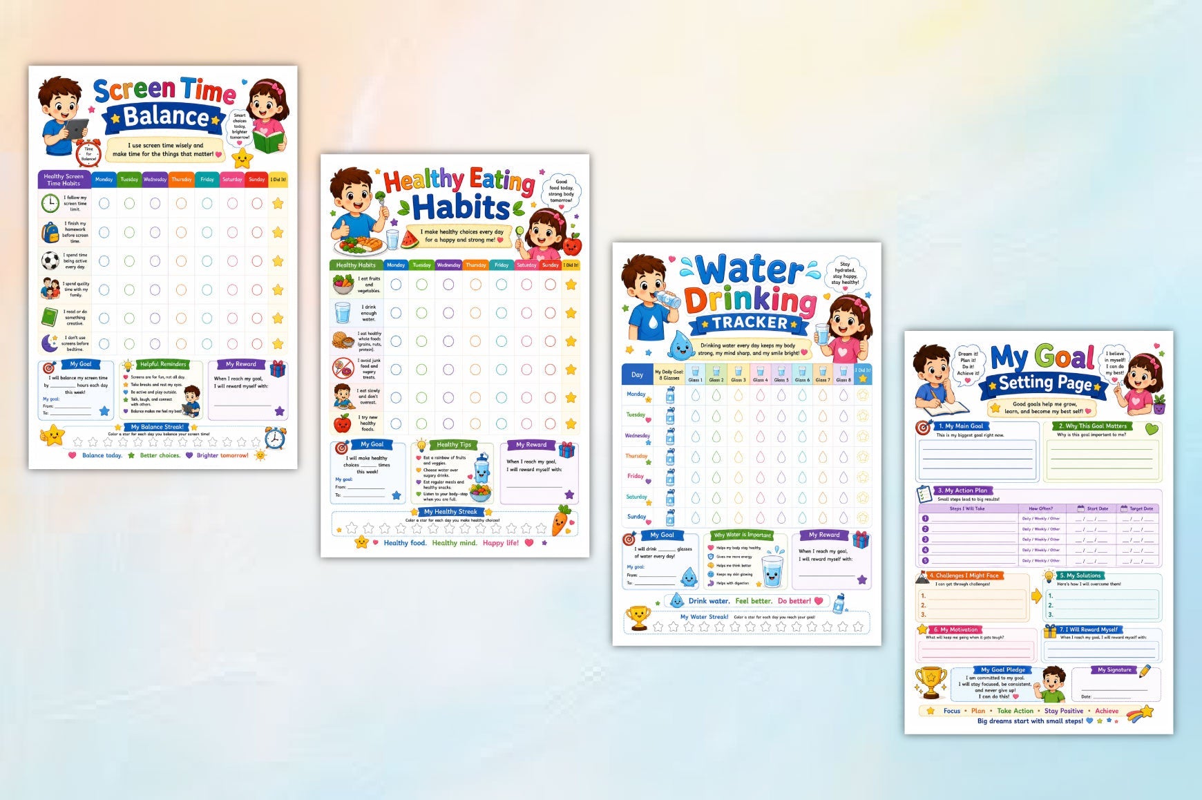 Happy Habits For Growing Kids