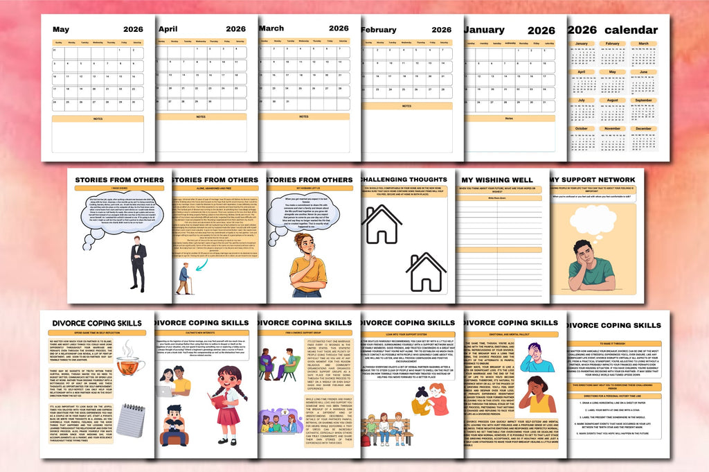 Coping With Divorce: Adult Planner Guide