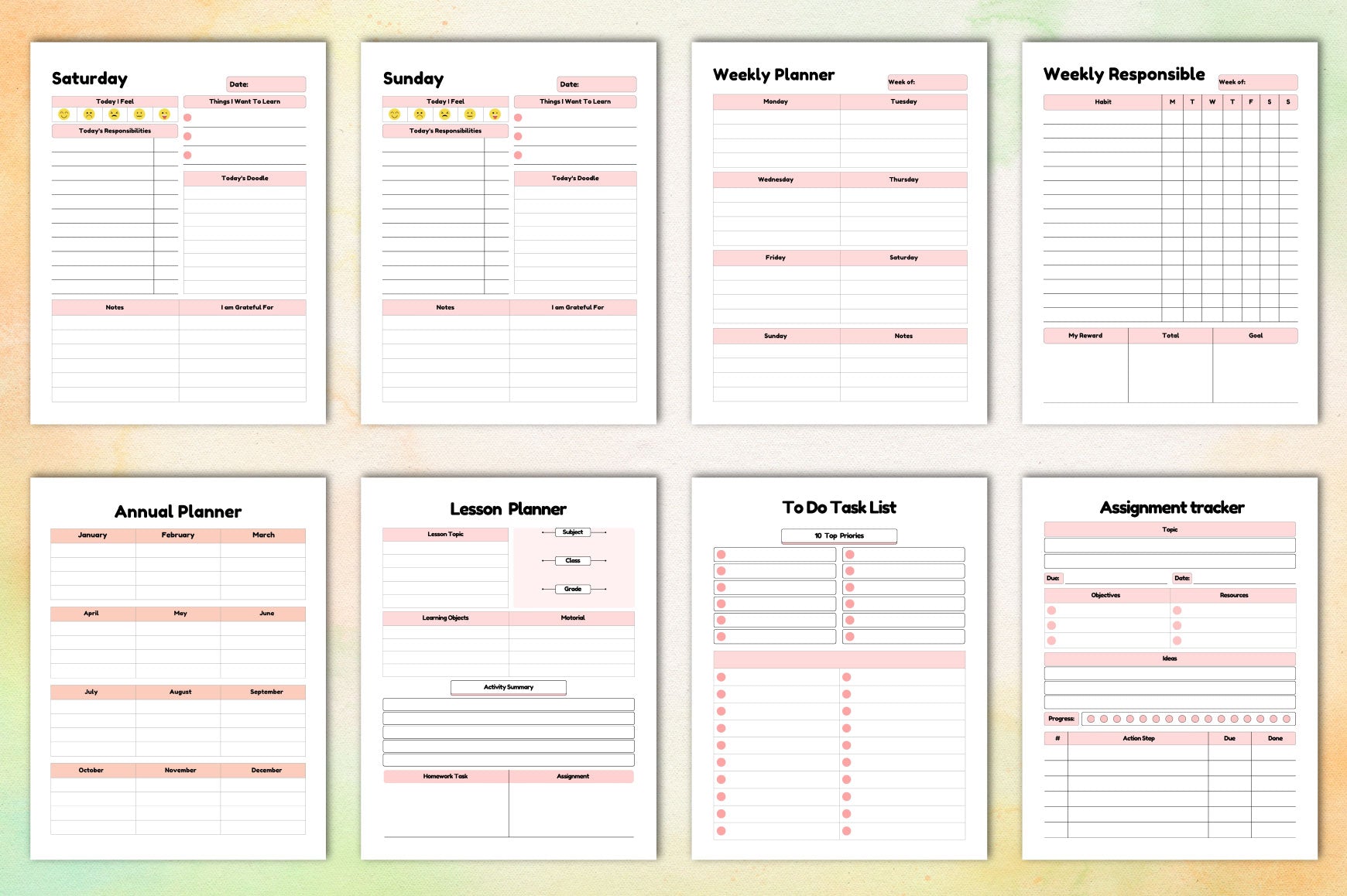 Home School Planner