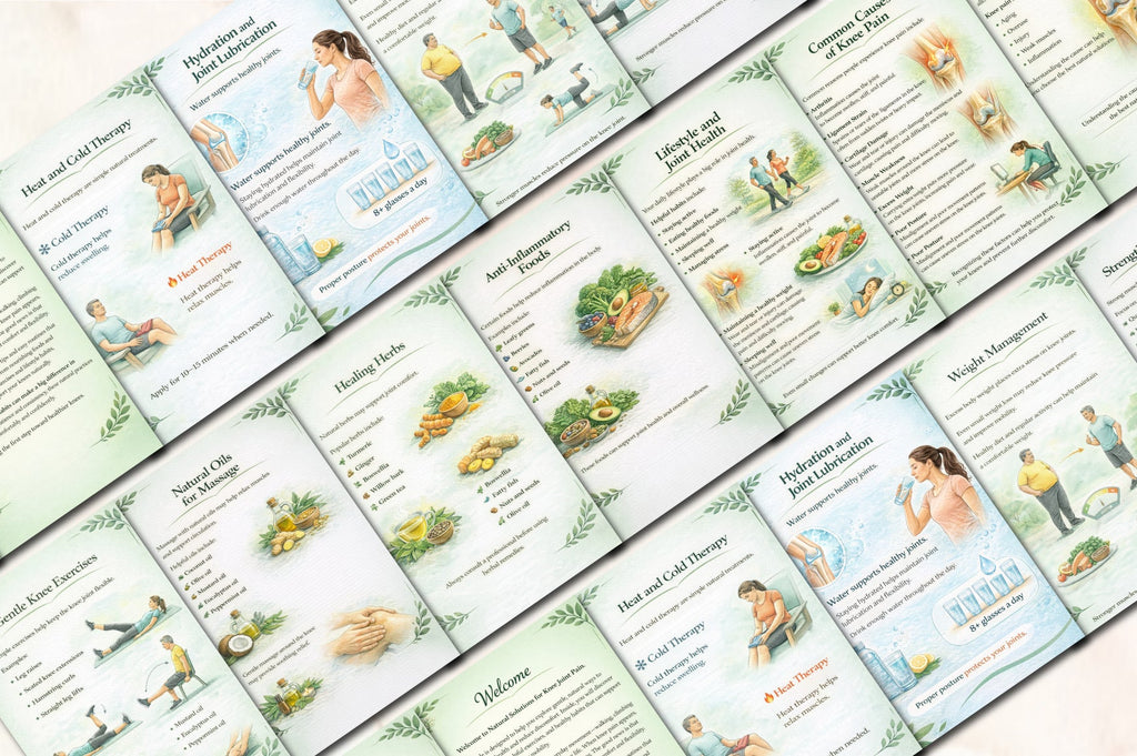 Natural Solutions for Knee Joint Pain Planner
