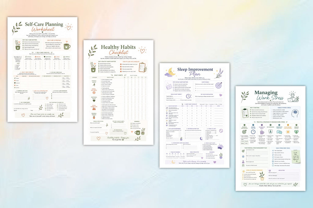 Stress Less Live Better Workbook