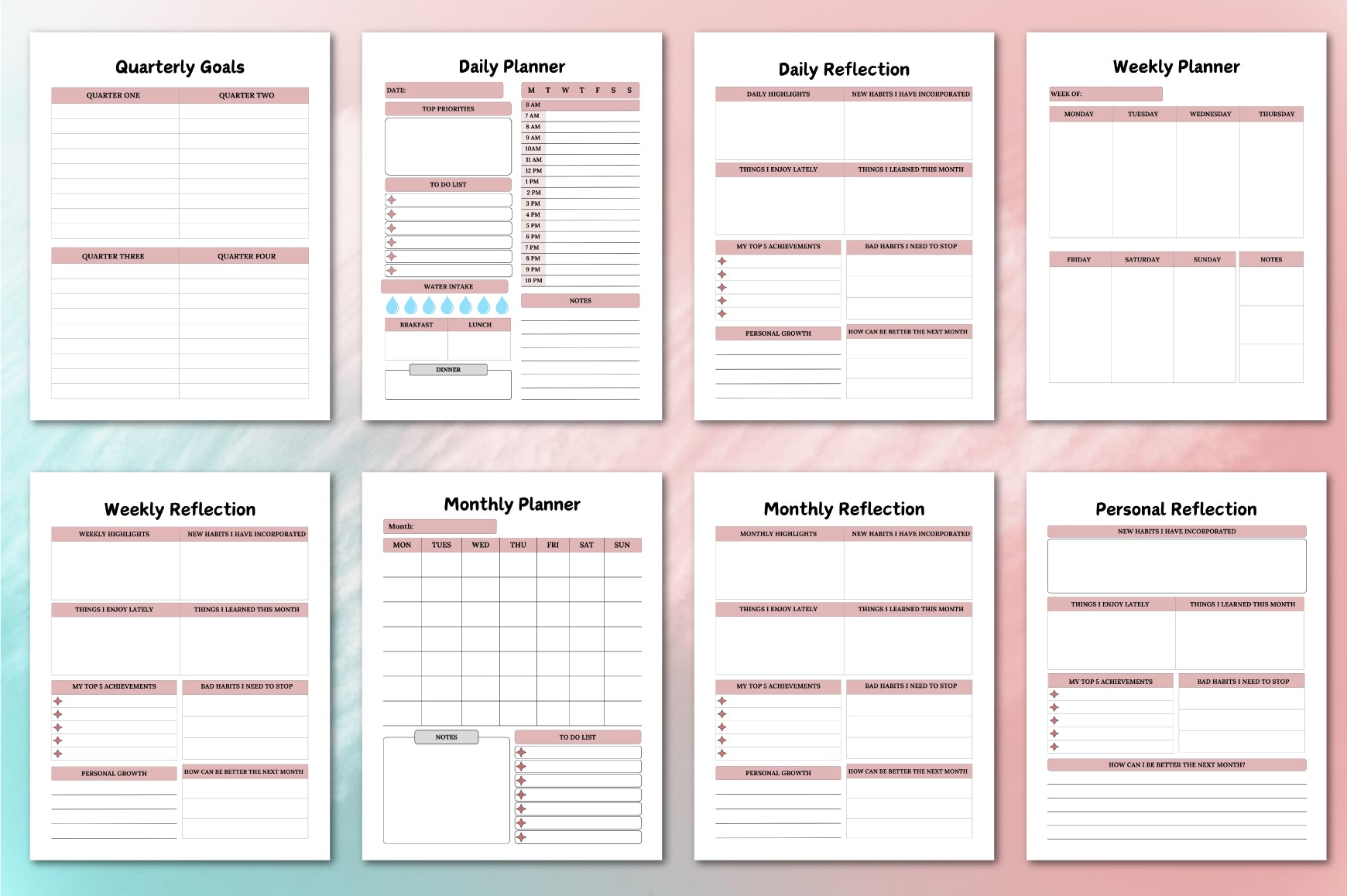 Ultimate Goal Planner