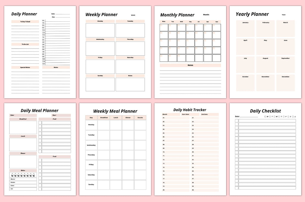 Happy Life Planner