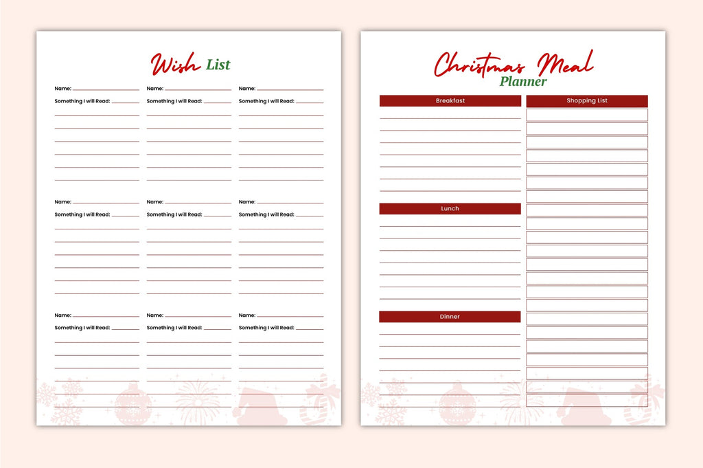 Holiday Memories Christmas Journal